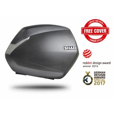 KOVČEK stranski SHAD SH 36 KARBON (PAR)